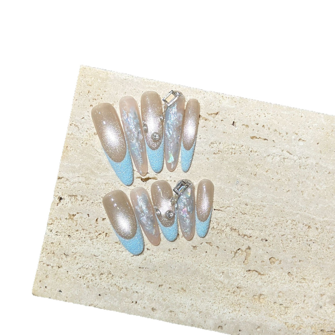 Glamouröse Stiletto Press-On Nagelset