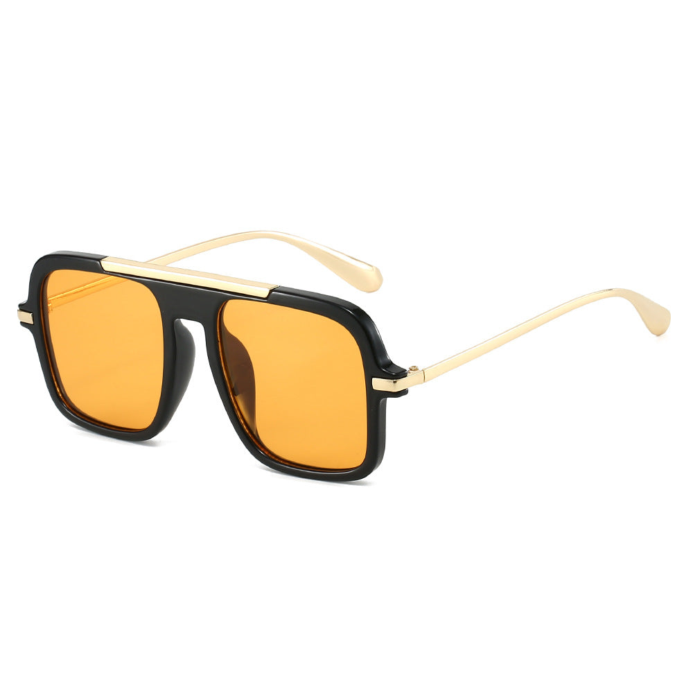 Damen modische Sonnenbrille mit angesagtem quadratischem Rahmen Karnz