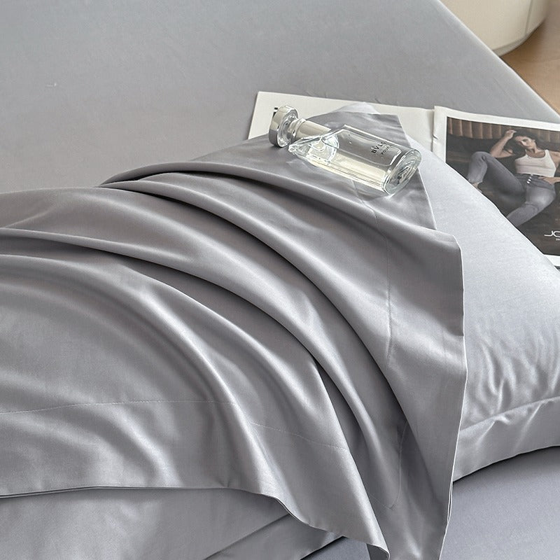 Luxuriöser seidenweicher Kissenbezug aus Satin mit Anti-Knitter-Effekt