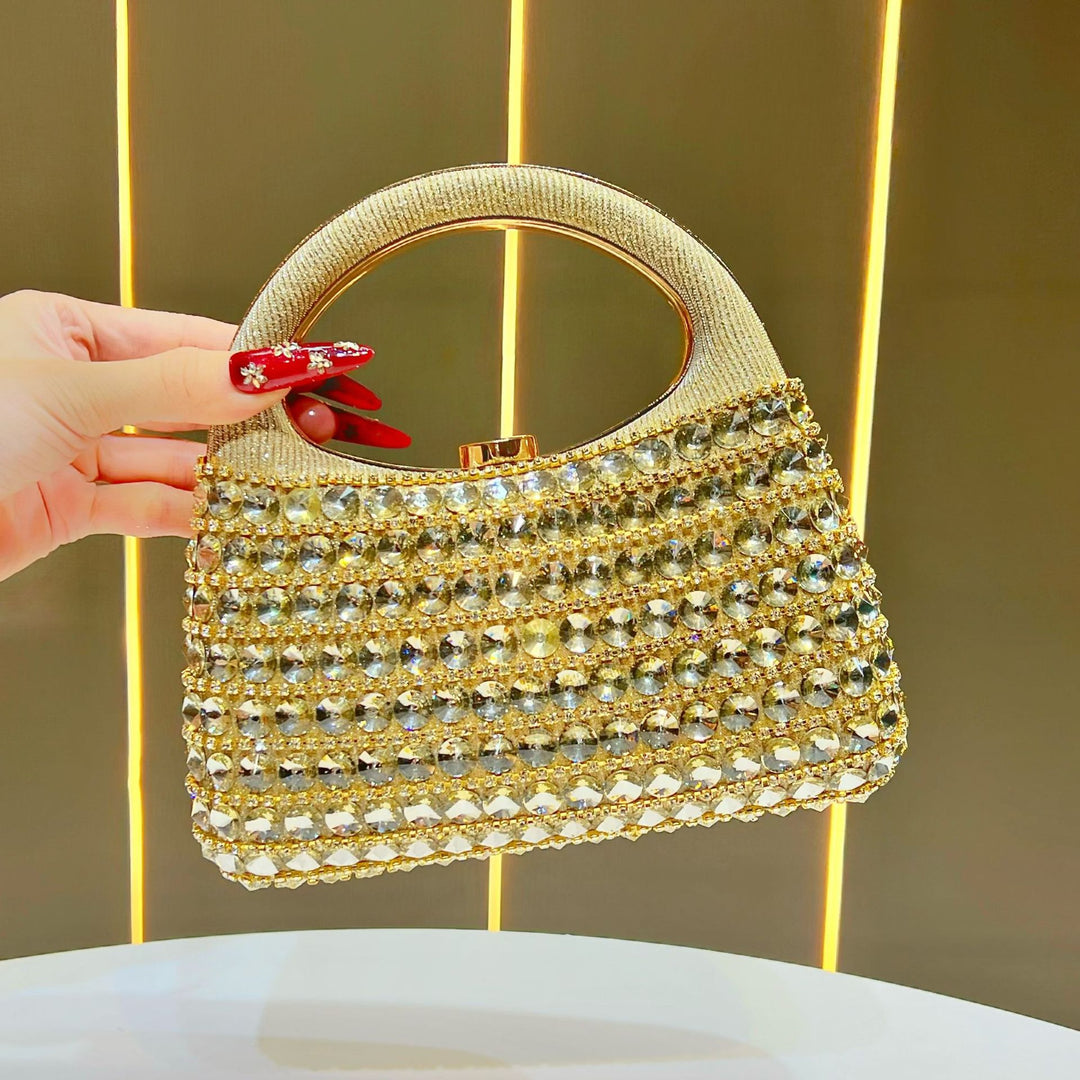 Kristallbesetzte Abendhandtasche