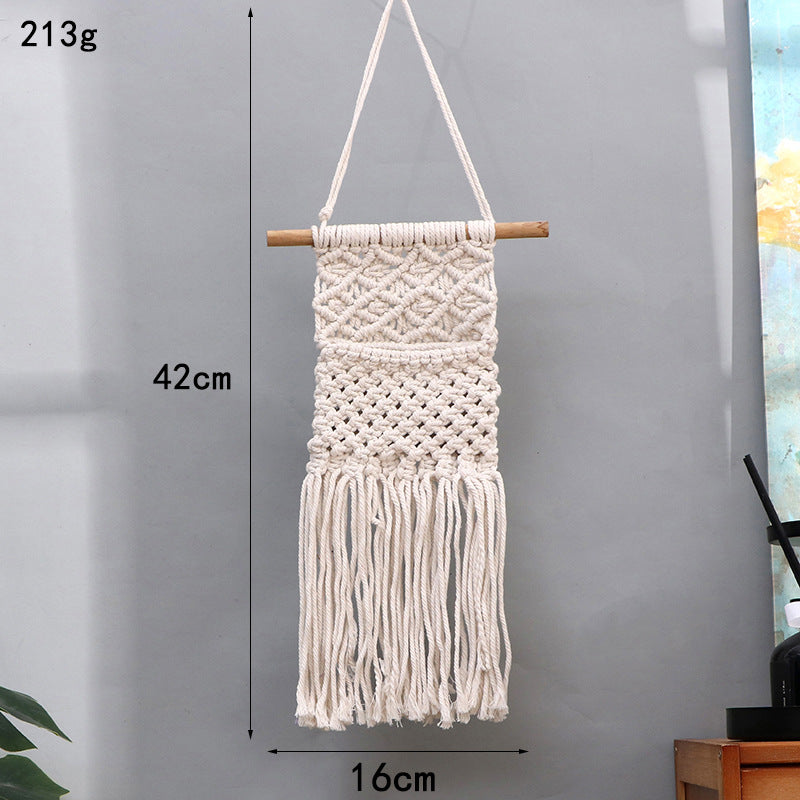 Macrame Wandbehang Dekor Karnz