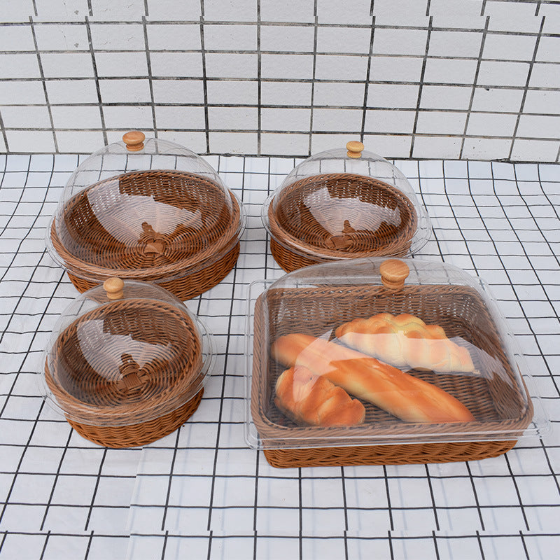 Artisan Woven Bread Serving Set Karnz