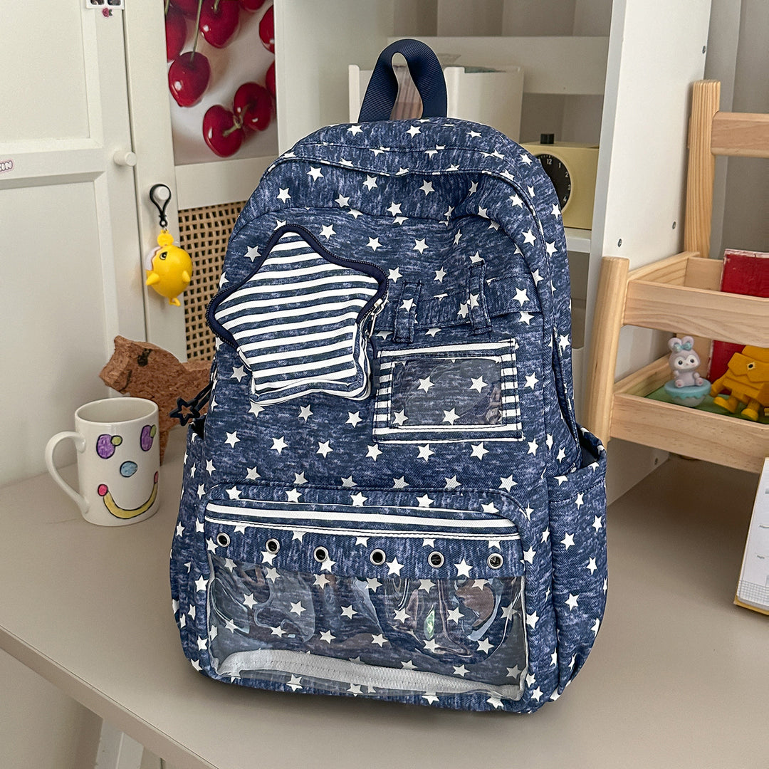 Fun Star-verzierte Freizeit-Rucksack Karnz 1791204793