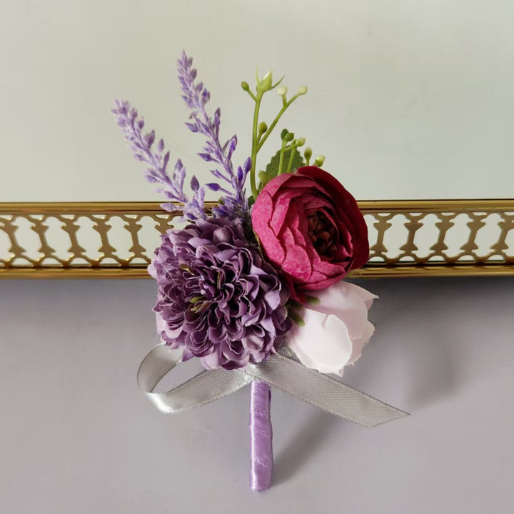 Schöne Blumen Corsage