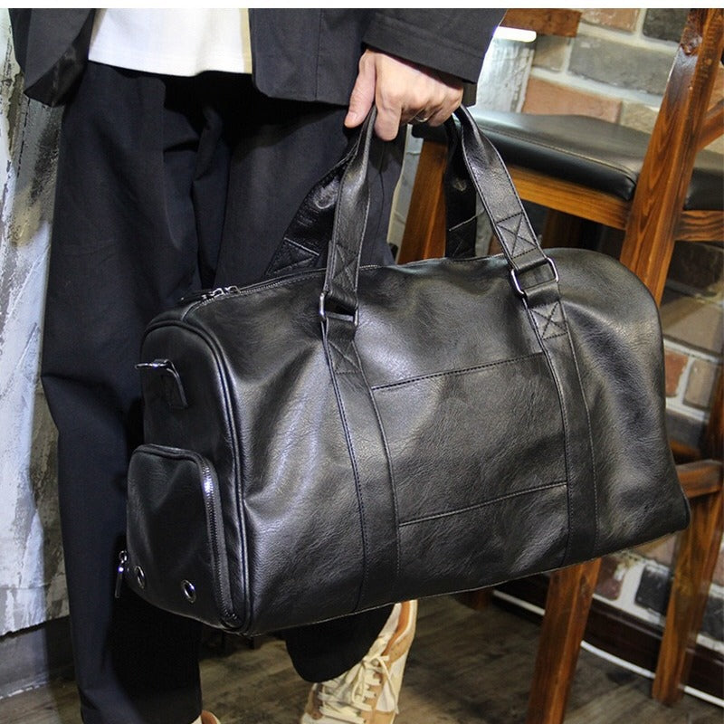 Stilvolle Reisetasche Aus Hochwertigem Kunstleder Karnz