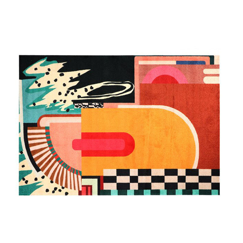 Abstrakte Geometrische Kunst Teppich