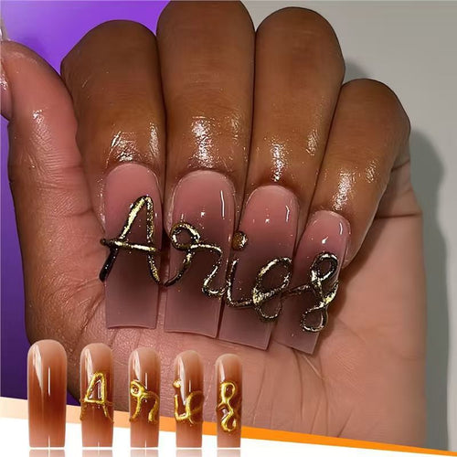 Ausführliches anpassbares Acryl-Nagel-Set Karnz