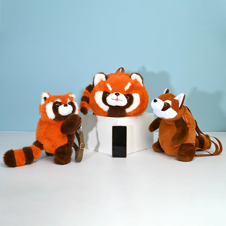 Plüsch Umhängetasche mit Niedlichem Rotfuchs-Design Karnz