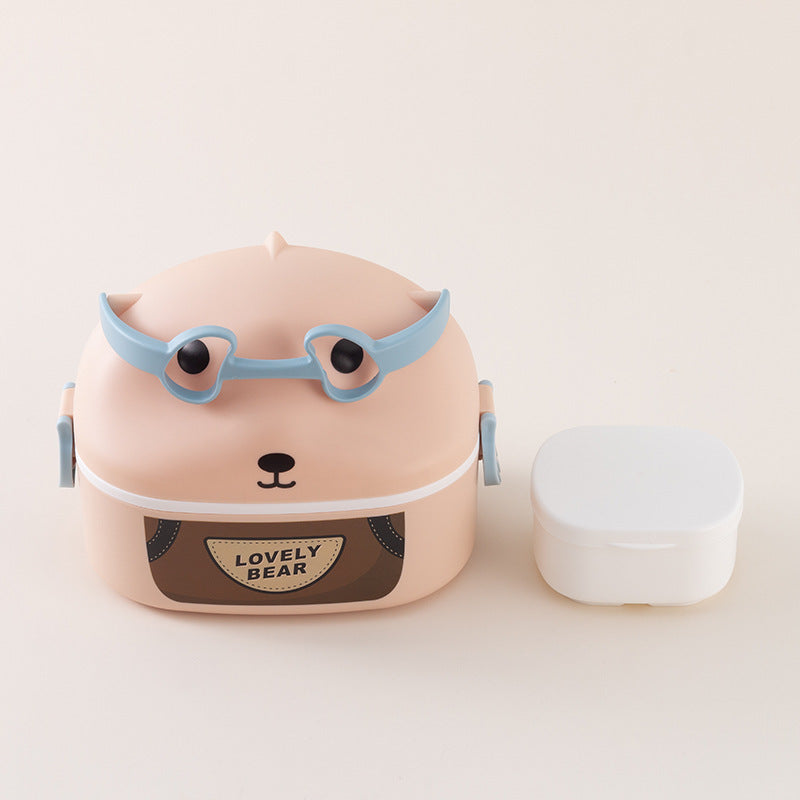 Adorable Tier-Themen Bento Box