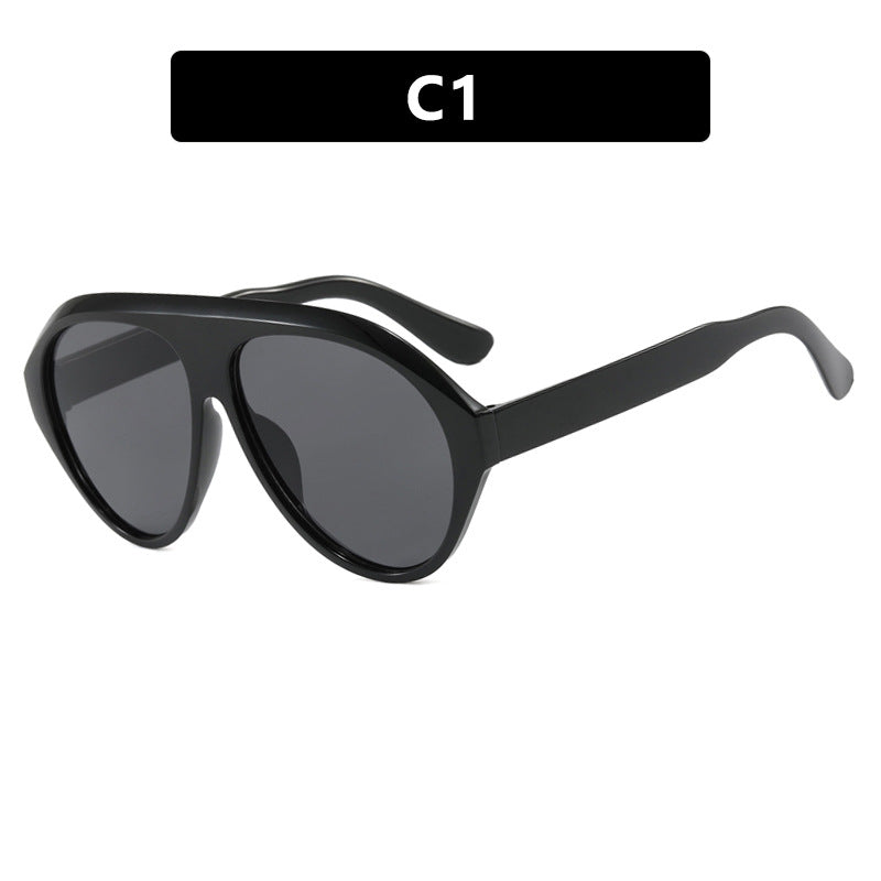 Damen oversized Sonnenbrille mit stilvollem Design und schützendem UV-Filter Karnz