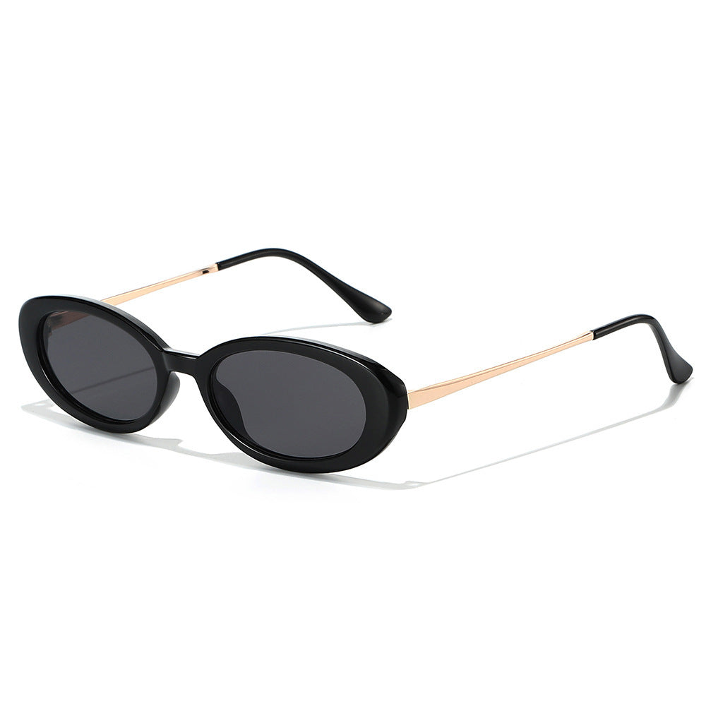 Elegante Übergroße Oval Sonnenbrille Karnz