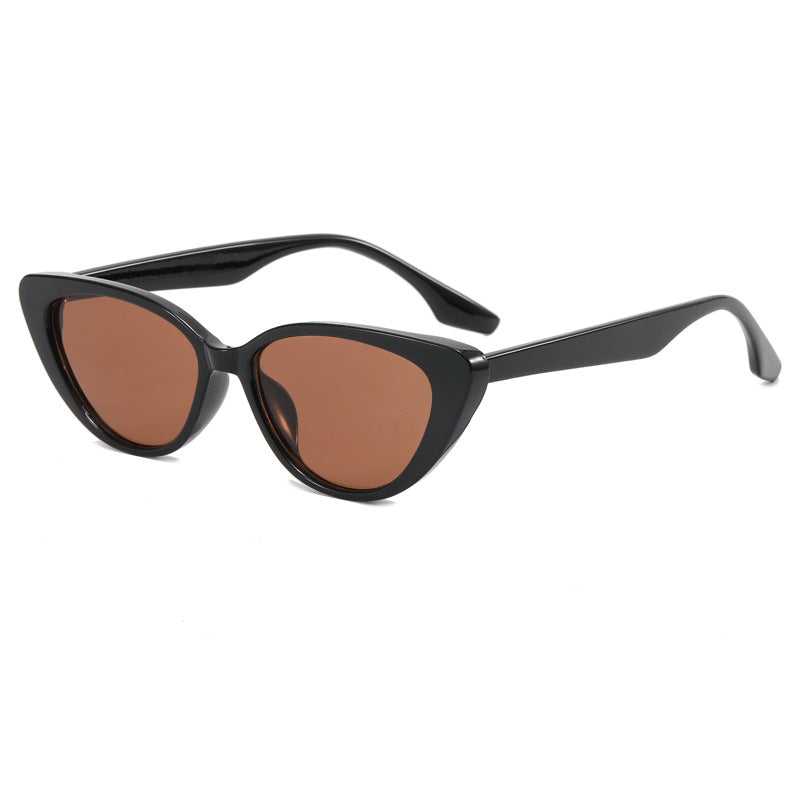 Damen modische Cat-Eye Sonnenbrille mit UV-Schutz und edlem Rahmen Karnz
