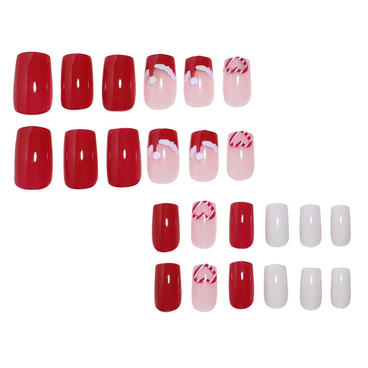 Künstlerische Press-On Nageldesigns Karnz