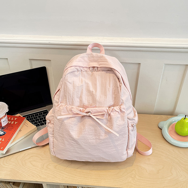 Lässiger leichter Zugverschluss-Rucksack