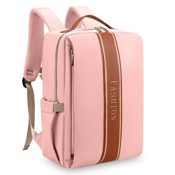 Stylischer strukturierter Laptop-Rucksack Karnz