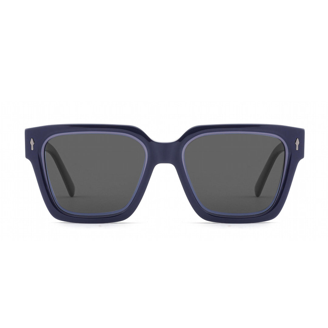 Damen modische Sonnenbrille mit robustem Rahmen und UV-Schutz Karnz