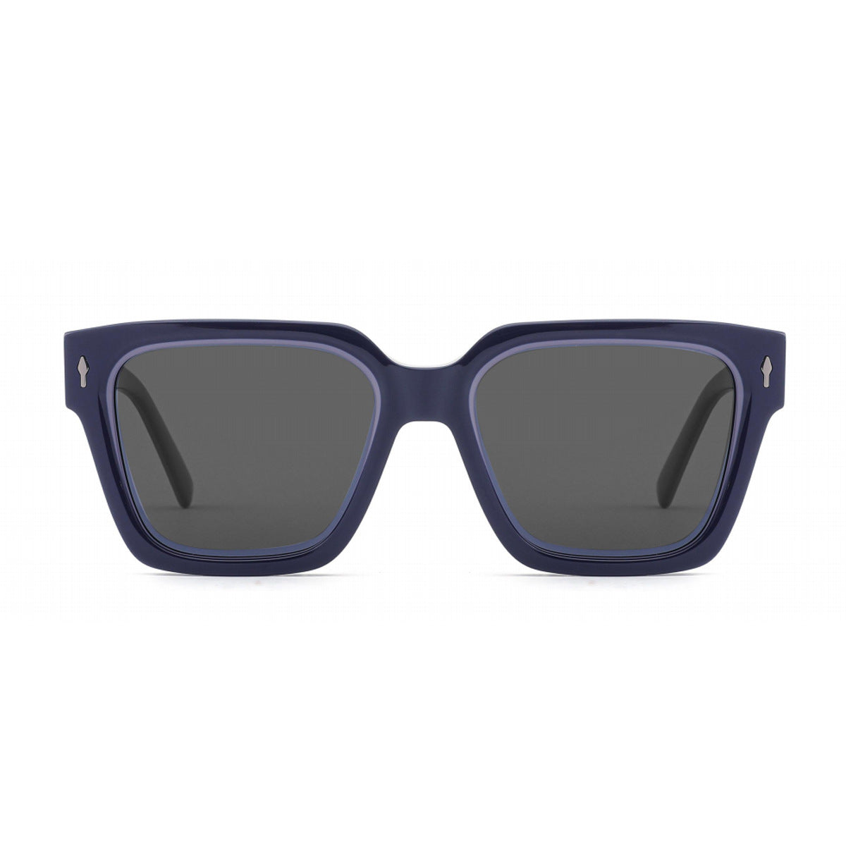 Damen modische Sonnenbrille mit robustem Rahmen und UV-Schutz Karnz