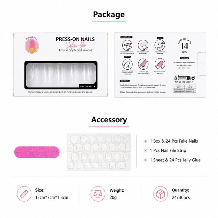 Glamouröse Kunstnägel Im Eleganten Ombre-Look Karnz