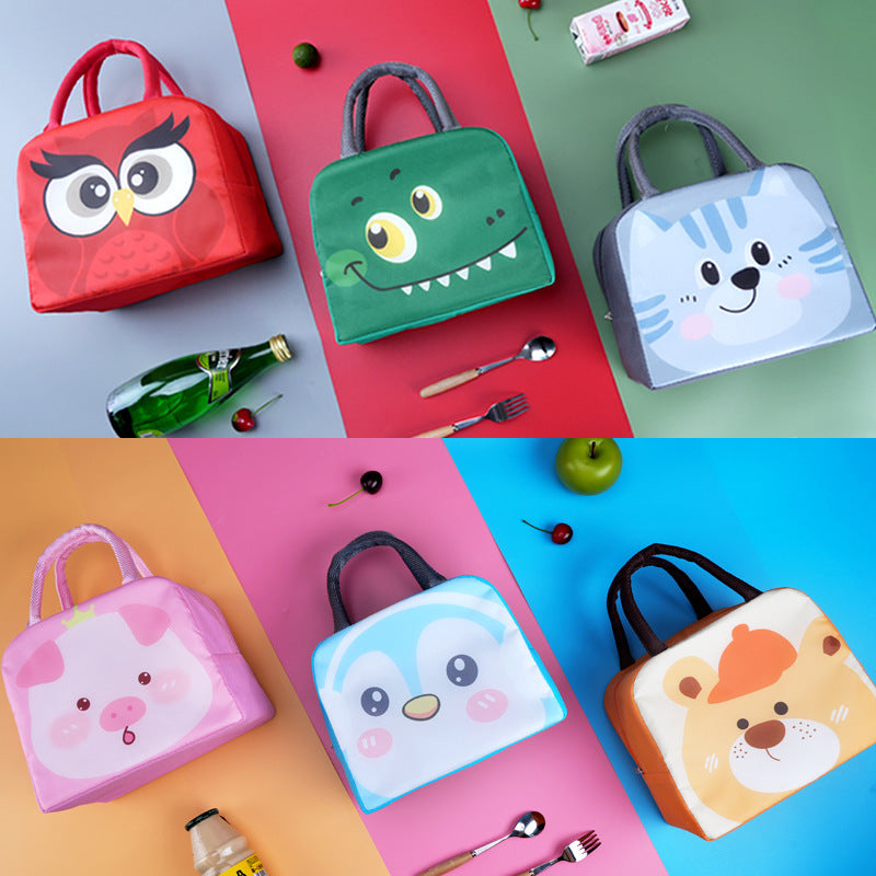Isolierte Lunch-Kühltasche mit niedlichem Tierdesign