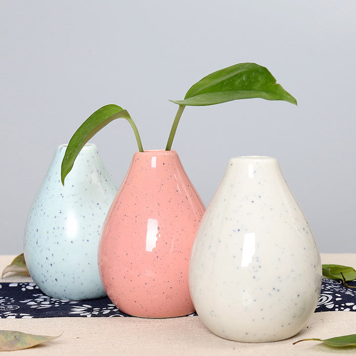Kreative texturierte Keramikblumenvase Karnz