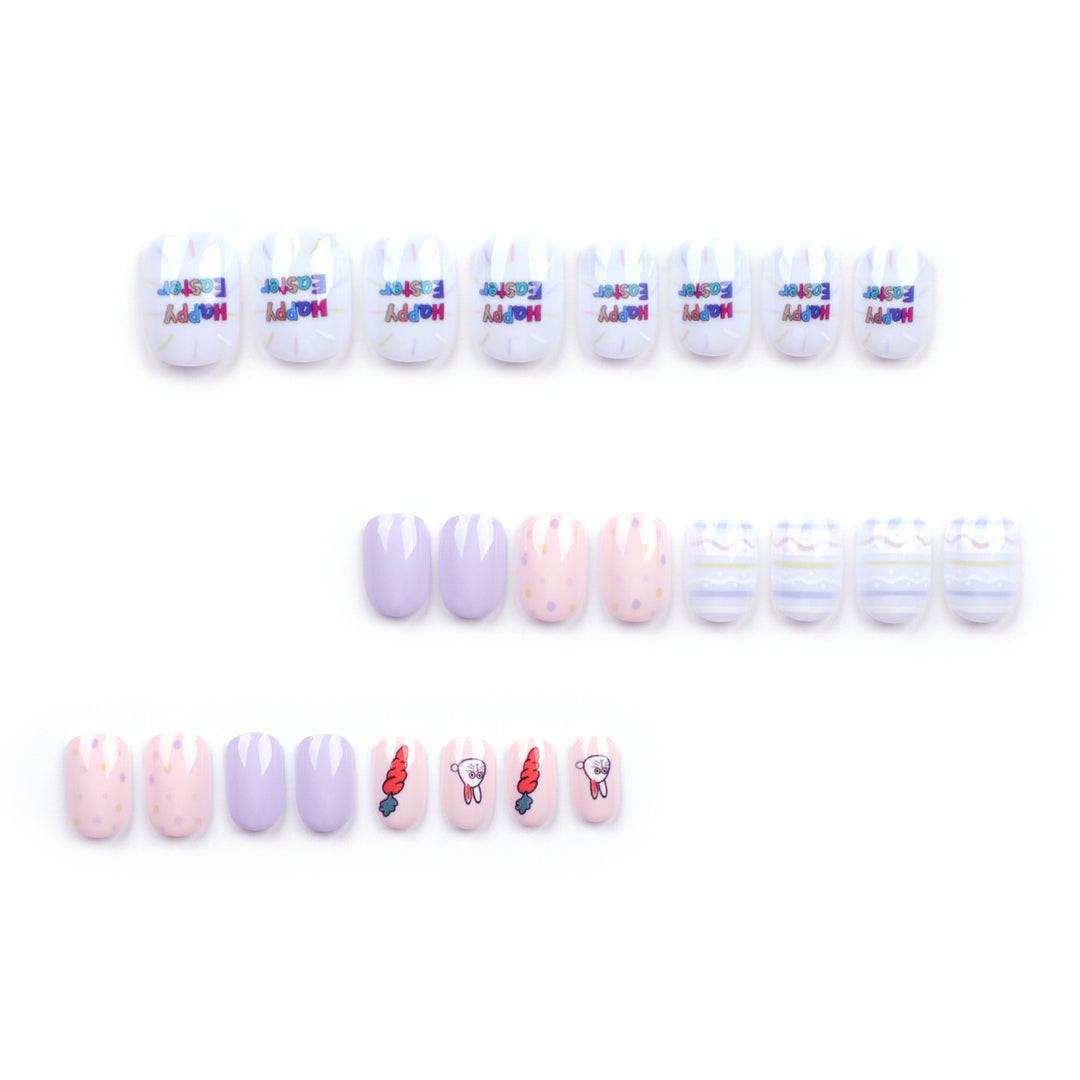 Kunstvolle Nagelkunst mit süßen Tiermotiven und pastellfarbenem Design Karnz