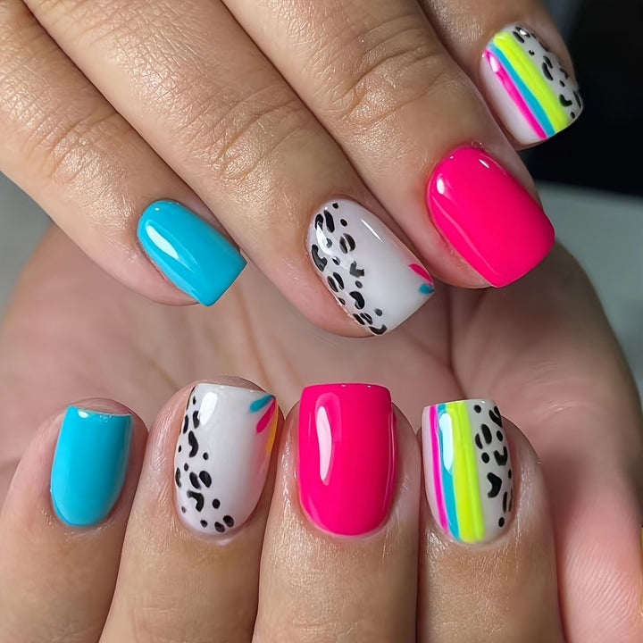 Elegant Glitter French Tip Nail Art Karnz