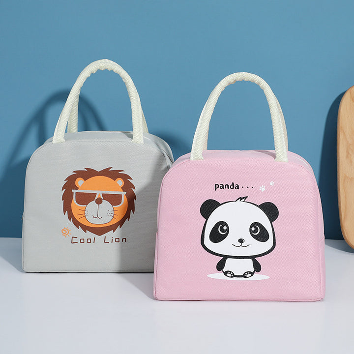 Verspielte isolierte Lunch-Tasche Karnz