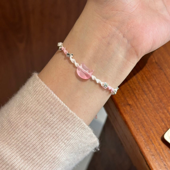 Verstellbares Katzen-Themen Charm-Armband Karnz