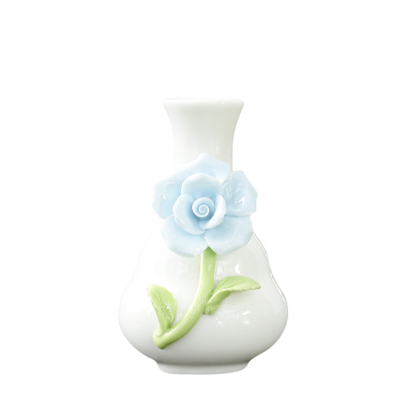 Künstlerische Blumenporzellanvase Karnz