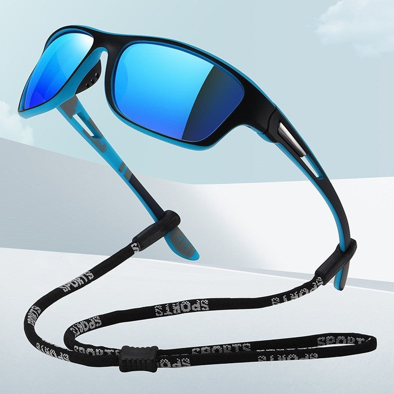 Herren Sportsonnenbrille mit kratzfesten Gläsern und ergonomischem Design Karnz