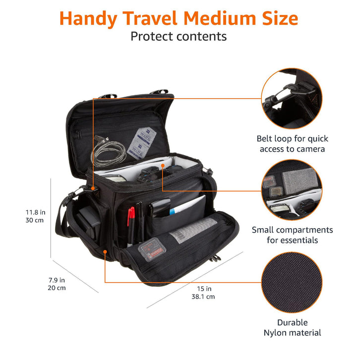 Unisex Multifunktionale Reisetasche mit mehreren Fächern und verstellbarem Schultergurt Karnz