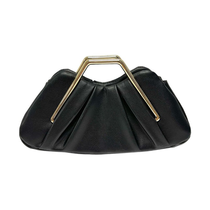Elegante Raffung Handtasche