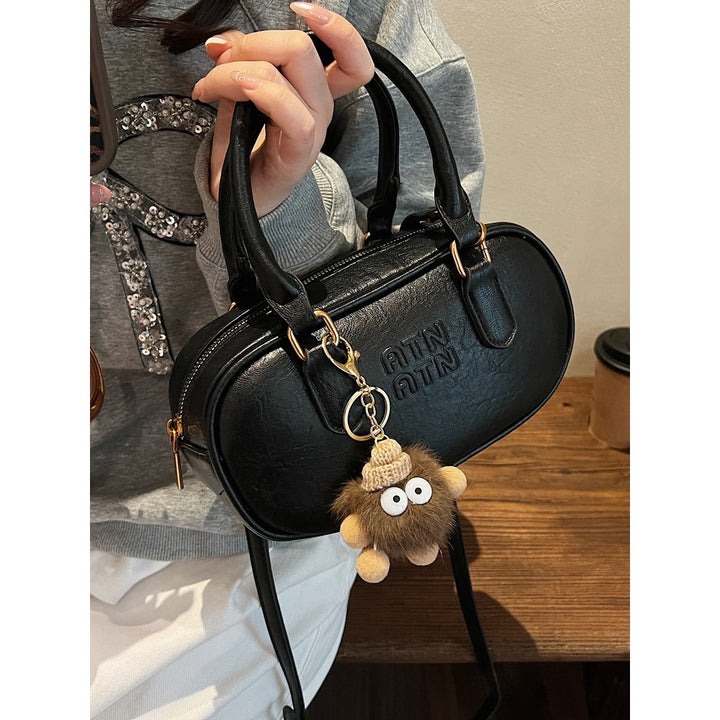 Texturierte Mini-Handtasche Karnz
