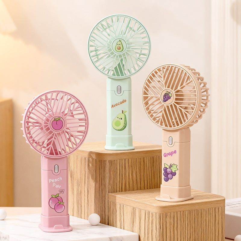 Damen Tragbarer Mini-Ventilator mit USB-Ladefunktion Karnz