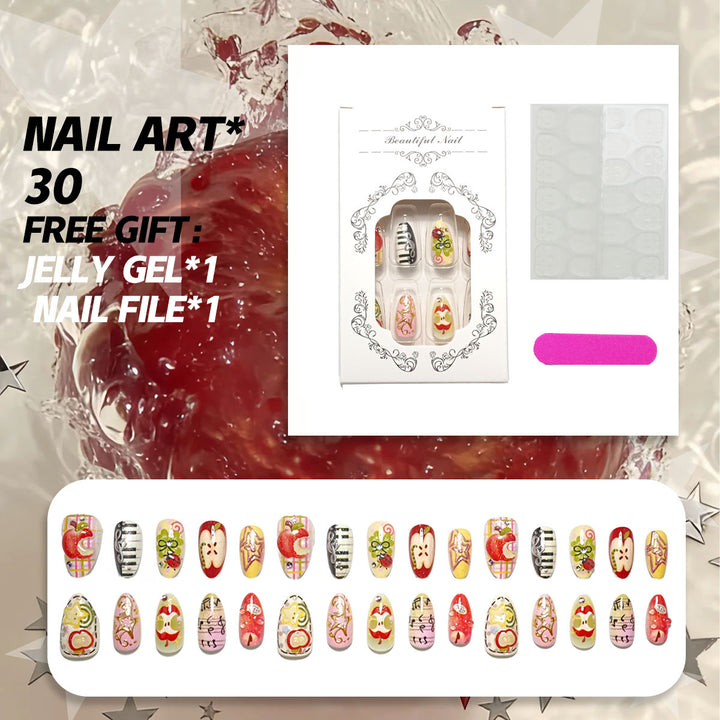 Künstlerisches Nagelschmuckset