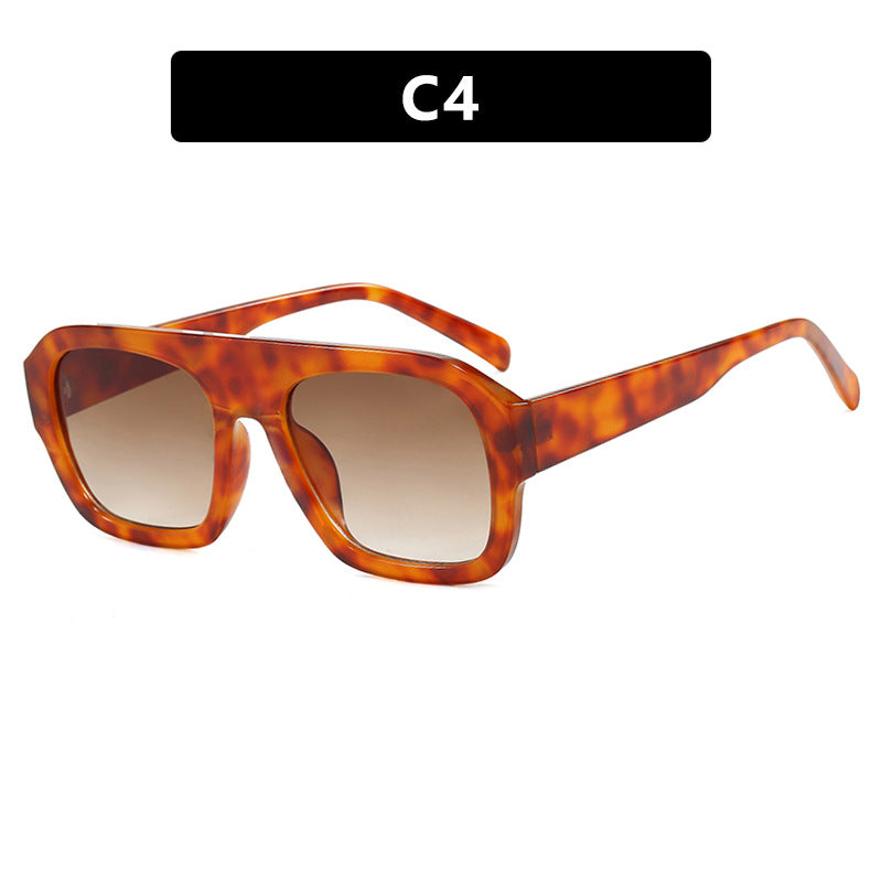 Damen modische Sonnenbrille im schützenden Oversized-Format Karnz
