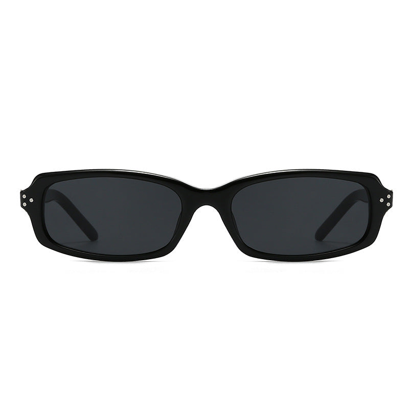 Retro-inspirierte rechteckige Sonnenbrille Karnz