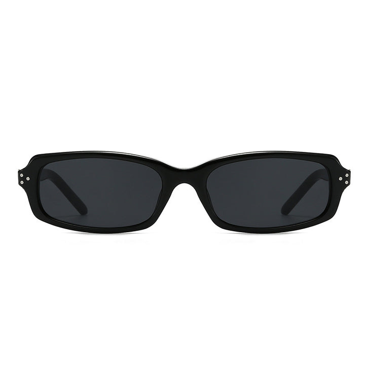 Retro-inspirierte rechteckige Sonnenbrille Karnz