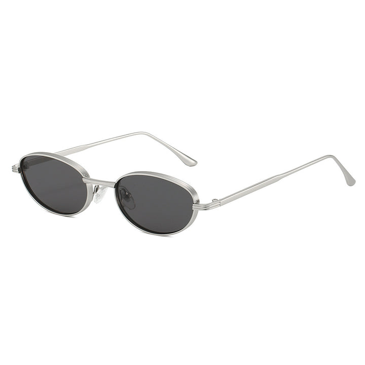 Fashion-Forward Ovalrahmen Sonnenbrillen Karnz