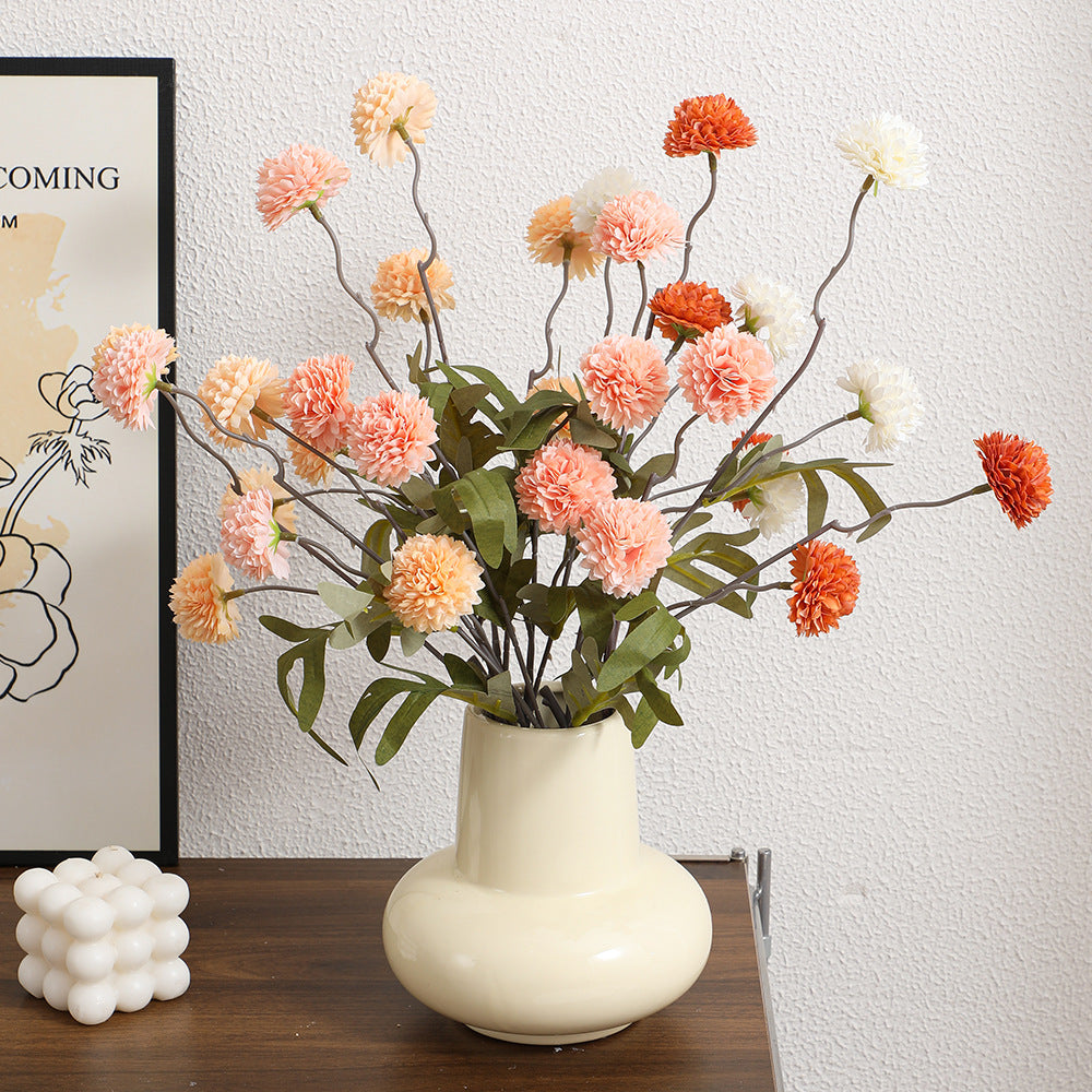Künstlicher Blütenzweig mit detailreichen Blüten Karnz