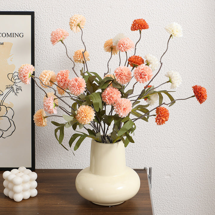 Künstlicher Blütenzweig mit detailreichen Blüten Karnz