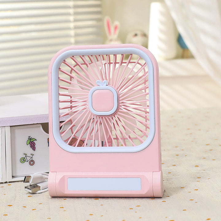 Damen Tragbarer Tischventilator mit niedlichem Katzendesign Karnz