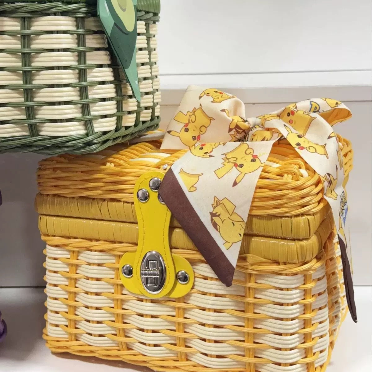 Damen Robuster Rattan Aufbewahrungskoffer Karnz