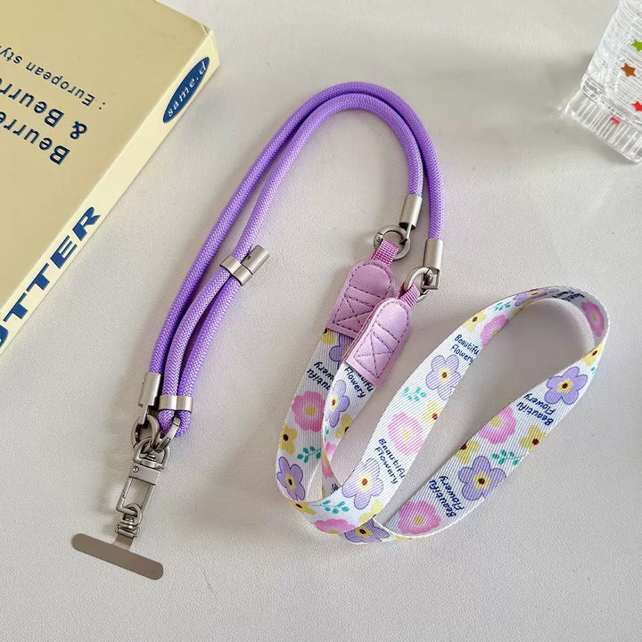 Stilvolle Floral Lanyard Karnz