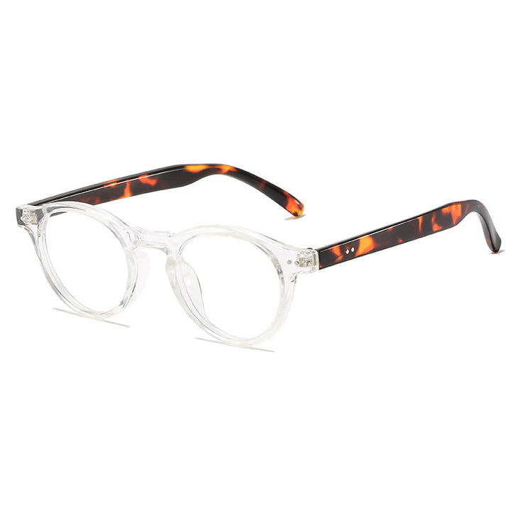 Vintage-inspirierte klare Rahmenbrille Karnz