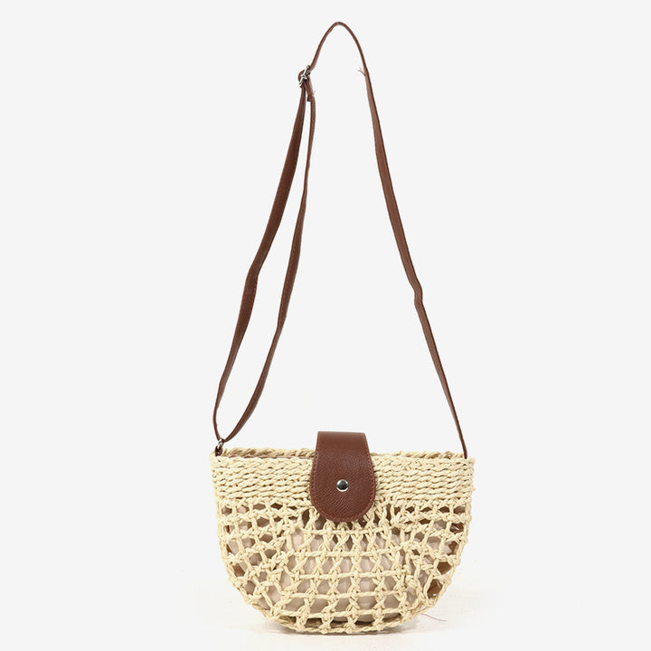 Damen Handtasche mit strapazierfähigem Kunstlederüberschlag Karnz