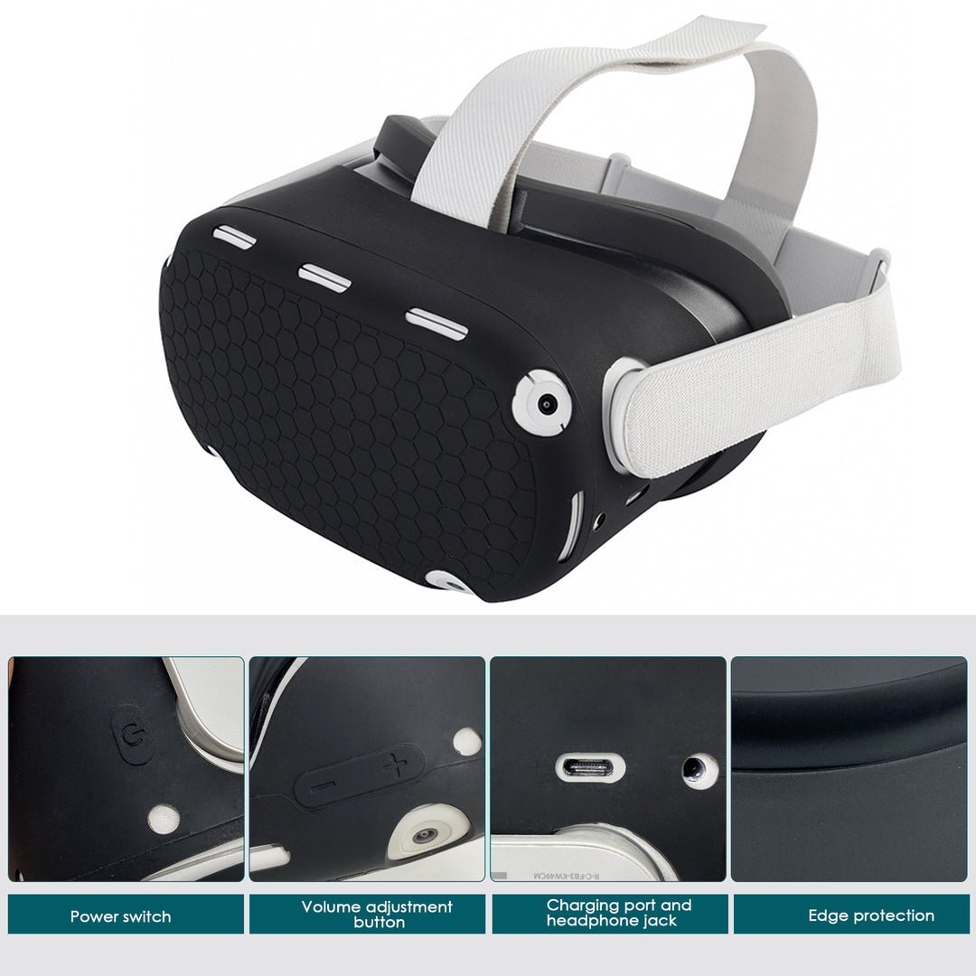 VR-Headset mit Ergonomischem Haltebügel und Schutzhülle Karnz