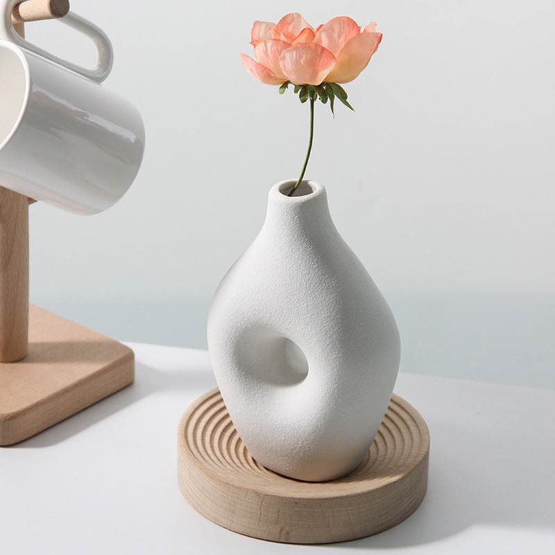 Zeitgenössische Steinzeug Dekorative Vase
