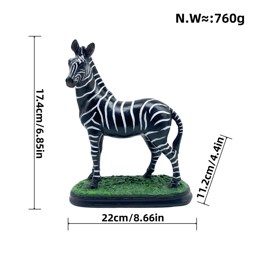 Dekorative Zebrafigur Karnz