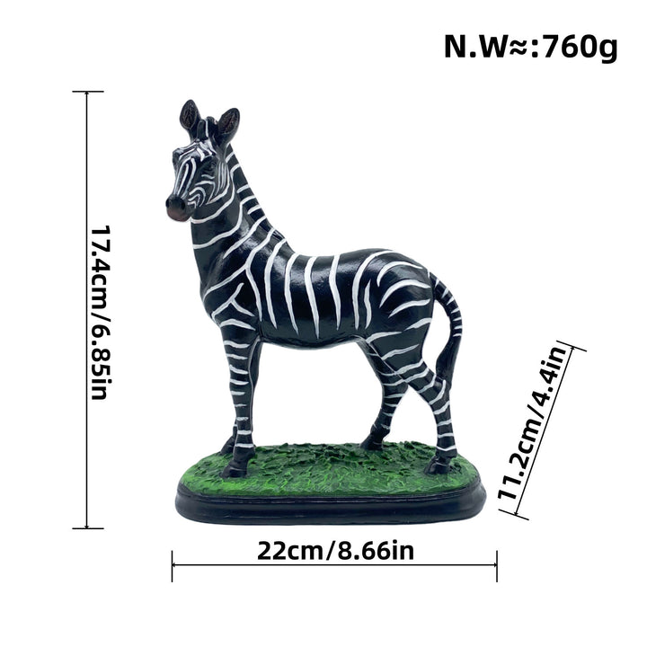 Dekorative Zebrafigur Karnz